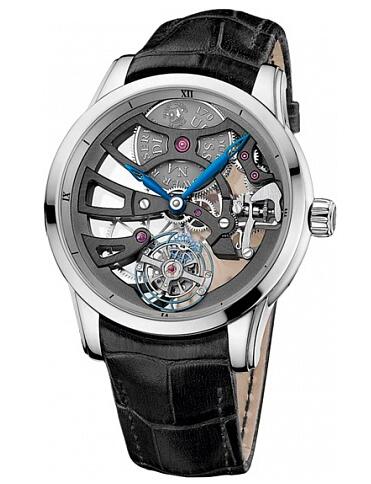 Review Ulysse Nardin Classic Skeleton Tourbillon Manufacture 1700-129 / BQ replica watches for sale